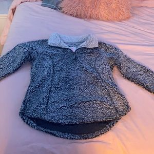 cozy sherpa brand sherpa greyish white size medium